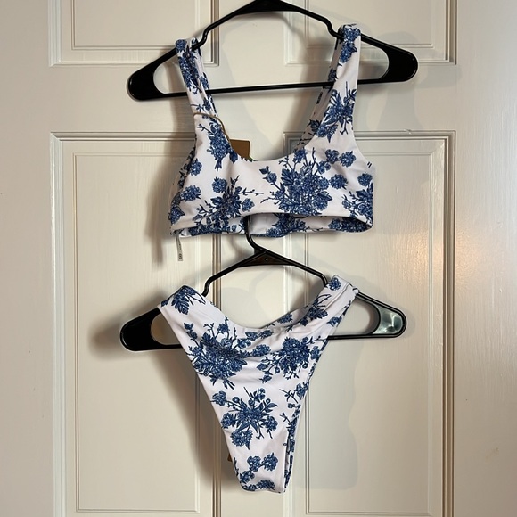 NWT Berlook high waisted floral bikini - Picture 4 of 4